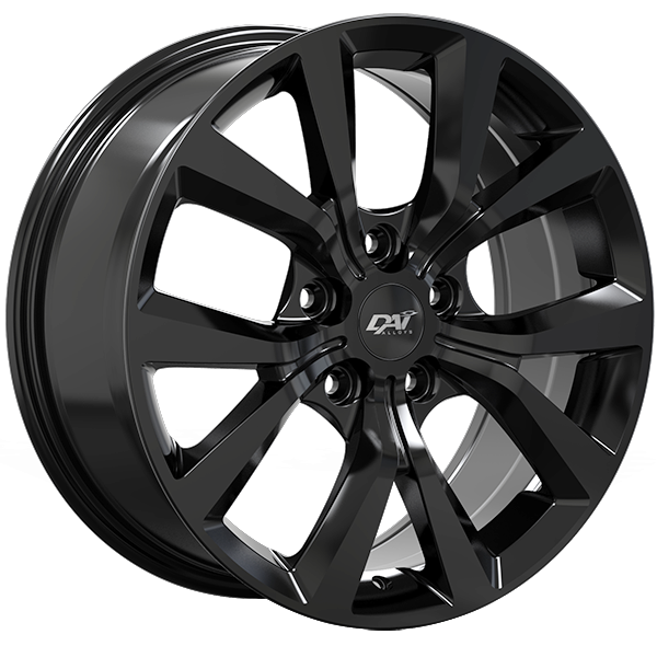 DAI Wheels MISSION Gloss Black 18x8.0 5x114.3 et35 60.1