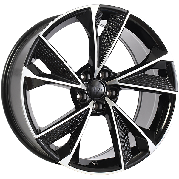 ART Replica REPLICA 231 Gloss Black - Machined Face 19x8.5 5x112 et28 66.5