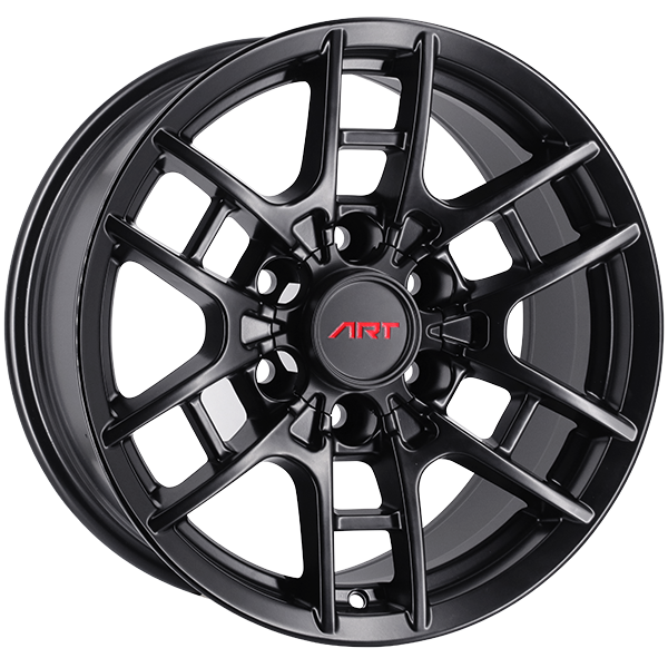 ART Replica REPLICA 237 Satin Black 17x8.0 6x139.7 et5 106.1