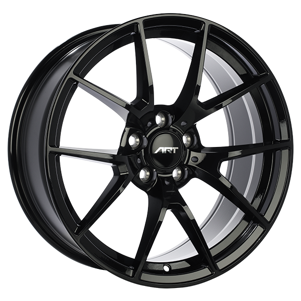 ART Replica REPLICA 264 Gloss Black 18x8.0 5x112 et28 66.6