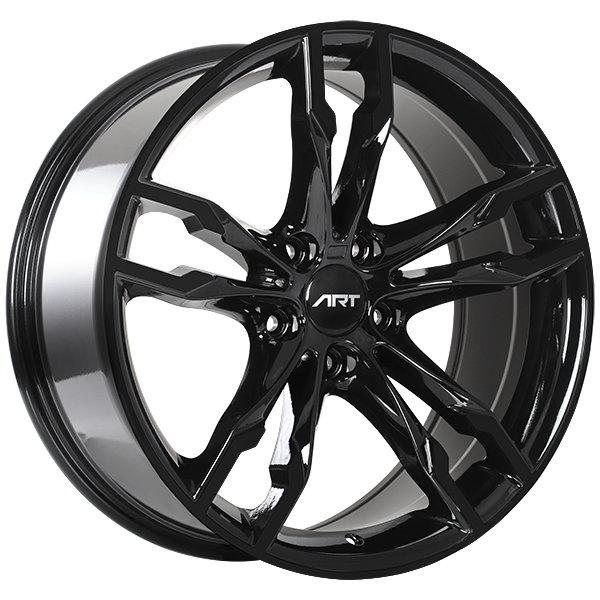 ART Replica REPLICA 165 Gloss Black 18x8.0 5x120 et35 74.1