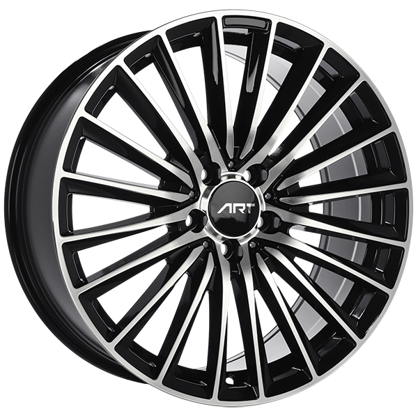 ART Replica REPLICA 277 Gloss Black - Machined Face 19x8.0 5x112 et35 66.6