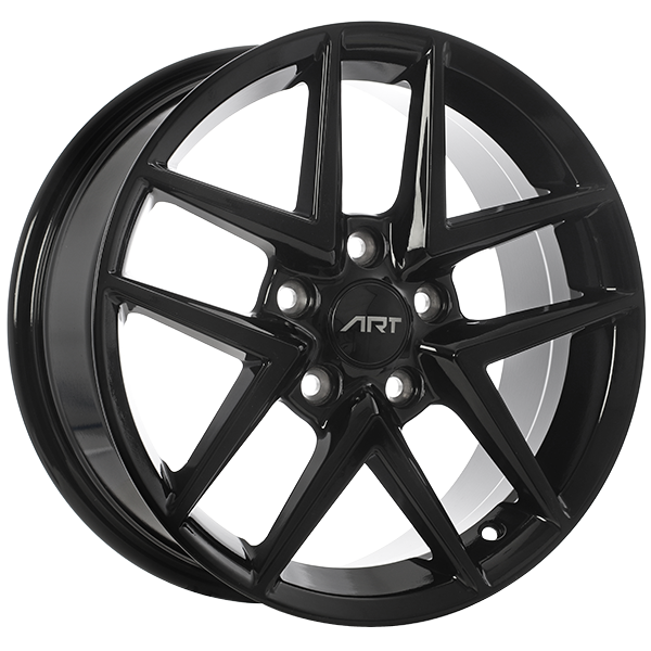 ART Replica REPLICA 296 Gloss Black 16x7.0 5x114.3 et45 64.1