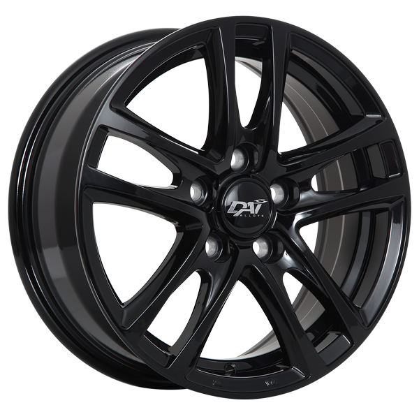 DAI Wheels OEM Gloss Black 16x6.5 5x114.3 et45 64.1