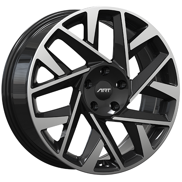 ART Replica REPLICA 311 Gloss Black - Machined Face 18x7.5 5x114.3 et45 67.1