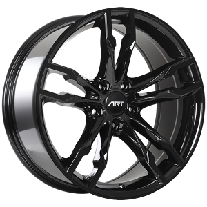 ART Replica REPLICA 165 Gloss Black 18x8.0 5x120 et35 72.6