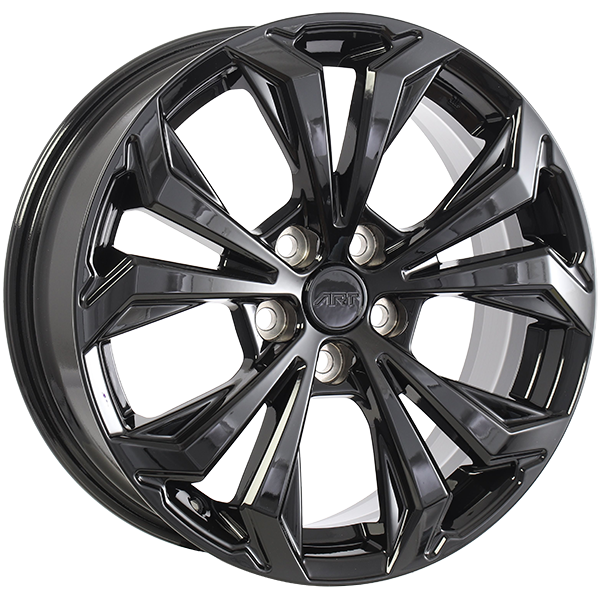 ART Replica REPLICA 338 Gloss Black 18x7.0 5x114.3 et35 60.1