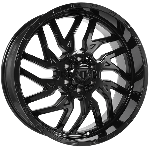 TIS Wheels 544 Gloss Black 22x10.0 6x135/6x139.7 et-19 108.1