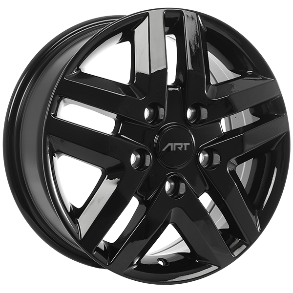 ART Replica REPLICA 217 Gloss Black 16x6.0 5x130 et68 78.1