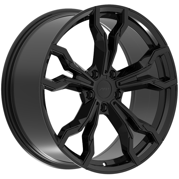 ART Replica REPLICA 371 Gloss Black 20x8.5 5x112 et35 66.6