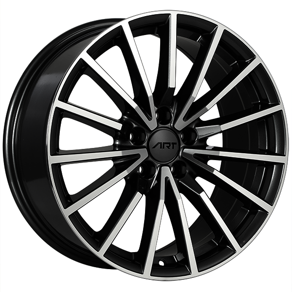 ART Replica REPLICA 128 Gloss Black - Machined Face 18x8.0 5x112 et35 66.5