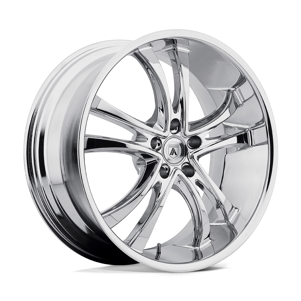Asanti Black ABL-6 CHROME 22X9 5x120 et32 74.1