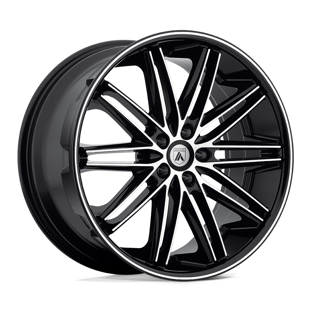 Asanti Black ABL-10 POLLUX MACHINED 22X9 5x114.3 et28 74.1
