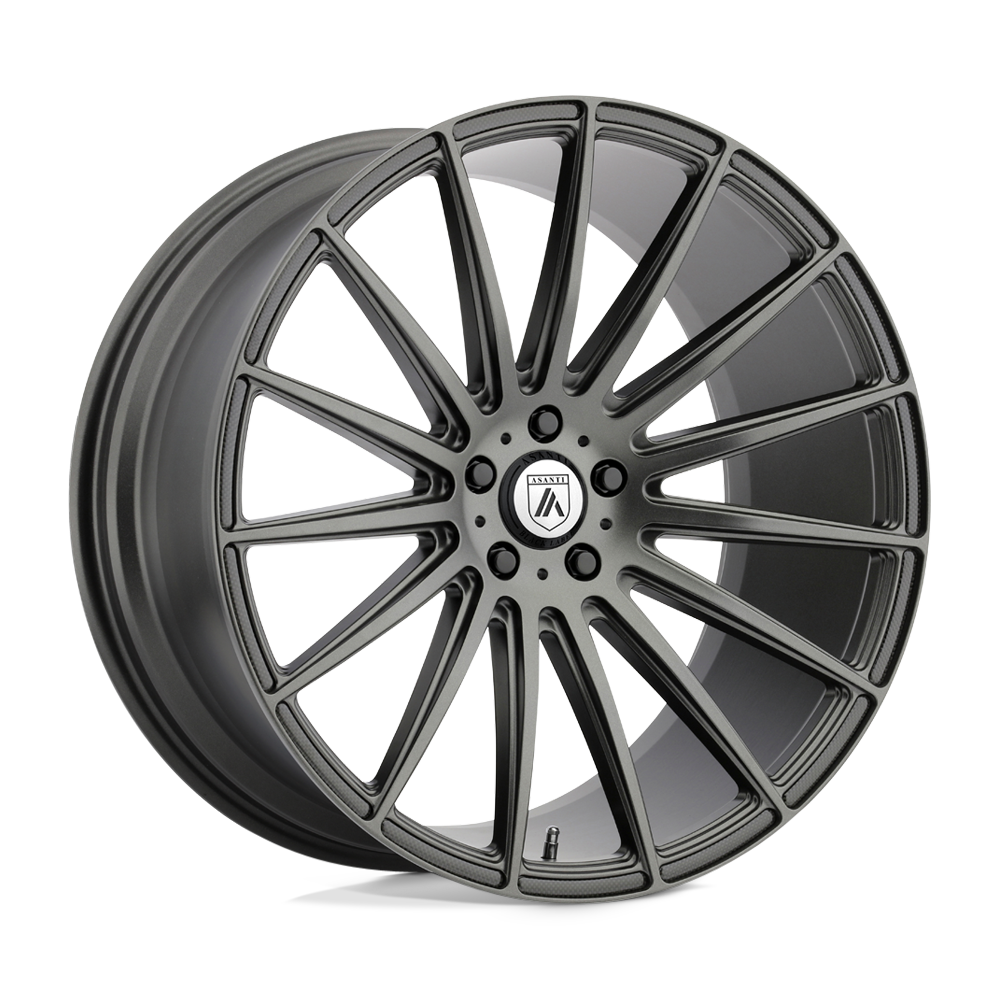 Asanti Black ABL-14 POLARIS MATTE GRAPHITE 22X10.5 BLANK etXX 72.56