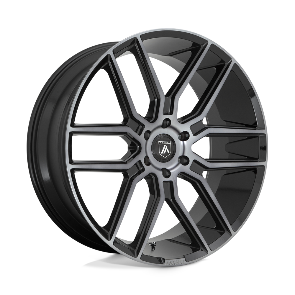 Asanti Black ABL-28 BARON GLOSS BLACK W/ GRAY TINT 20X9 6x139.7 et30 100.3