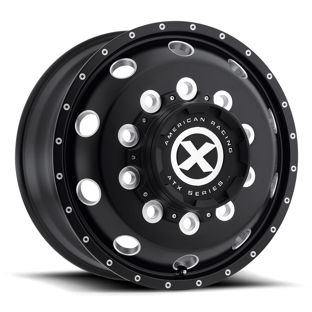 ATX AO400 BAJA GLOSS BLACK MILLED - 9.0 FRONT 22.5X9 10x285.75 et152 220.1