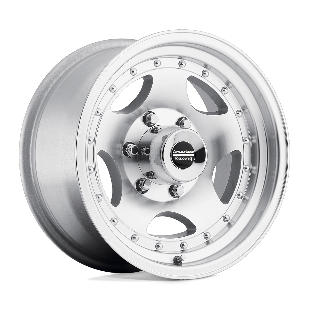 American Racing AR23 MACHINED W/ CLEAR COAT 16X8 8x165.1 et0 130.81