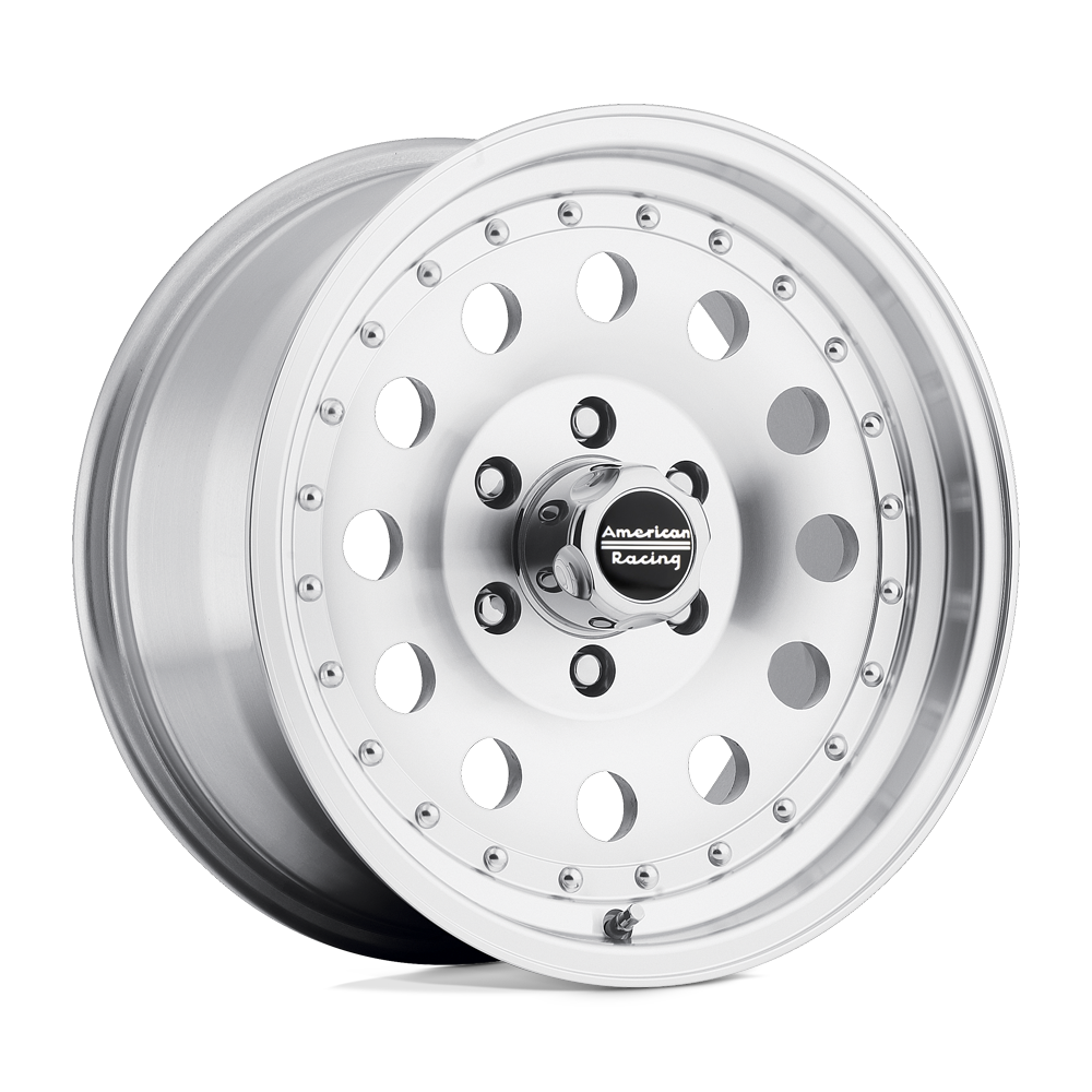 American Racing AR62 OUTLAW II MACHINED W/ CLEAR COAT 16X8 6x139.7 et0 108