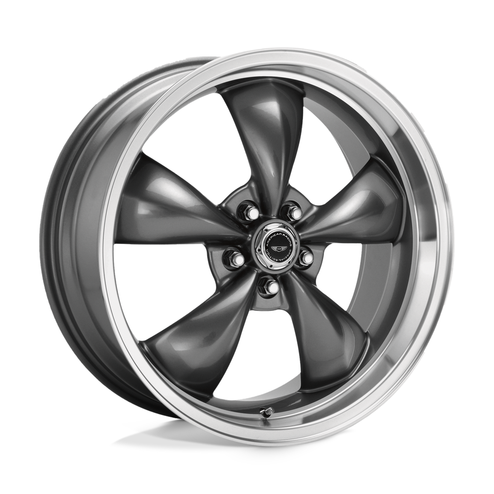 American Racing AR105 TORQ THRUST M ANTHRACITE W/ MACHINED LIP 17X8 5x127 et0 78.1