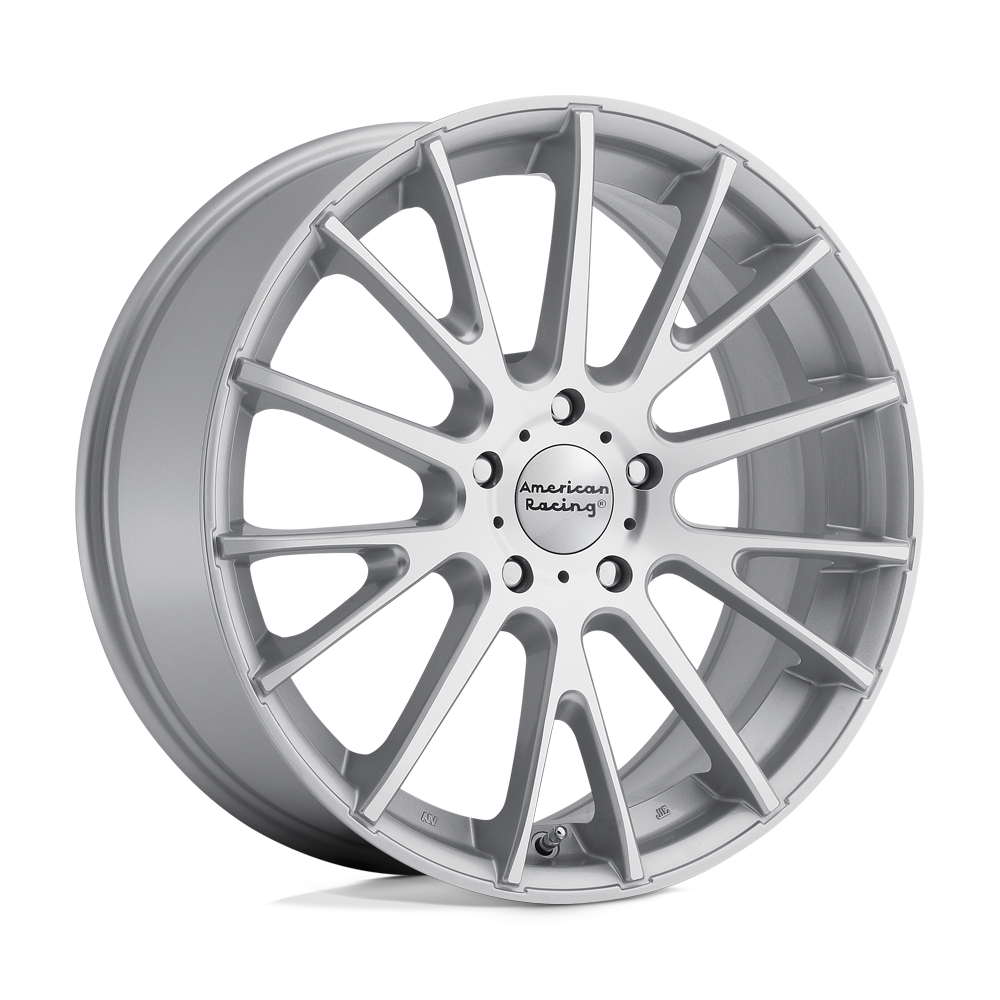American Racing AR904 SILVER MACHINED 17X7 5x114.3 et40 72.56