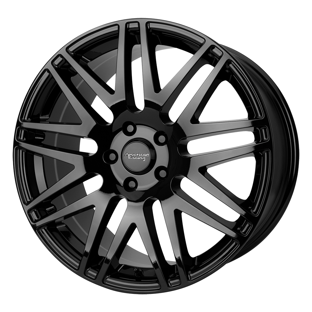 American Racing AR928 GLOSS BLACK 17X7 5x120 et40 74.1