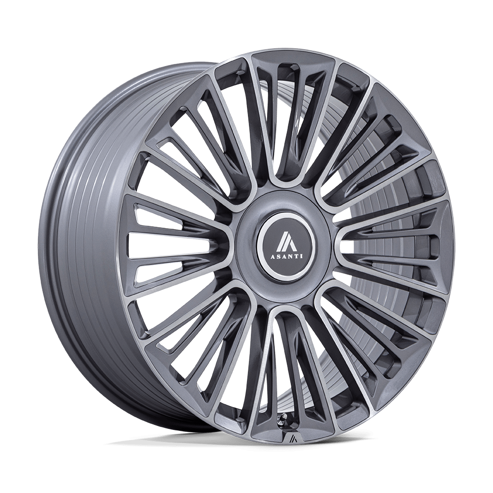 Asanti Black AB049 PREMIER ANTHRACITE BRUSHED 24X10 BLANK et20 72.56