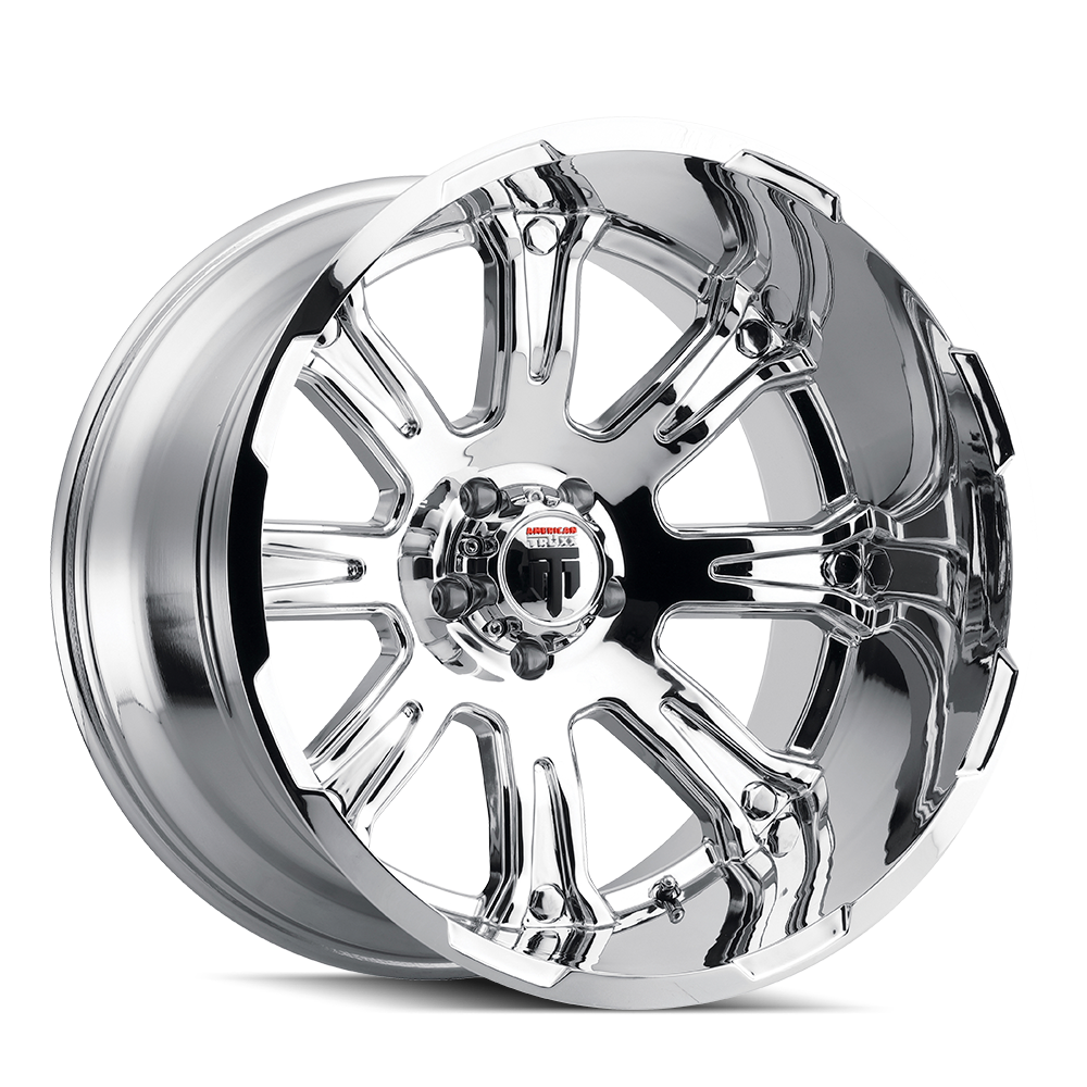 AMERICAN TRUXX BOMB CHROME 22x14.0 5x127 et-76 78.1