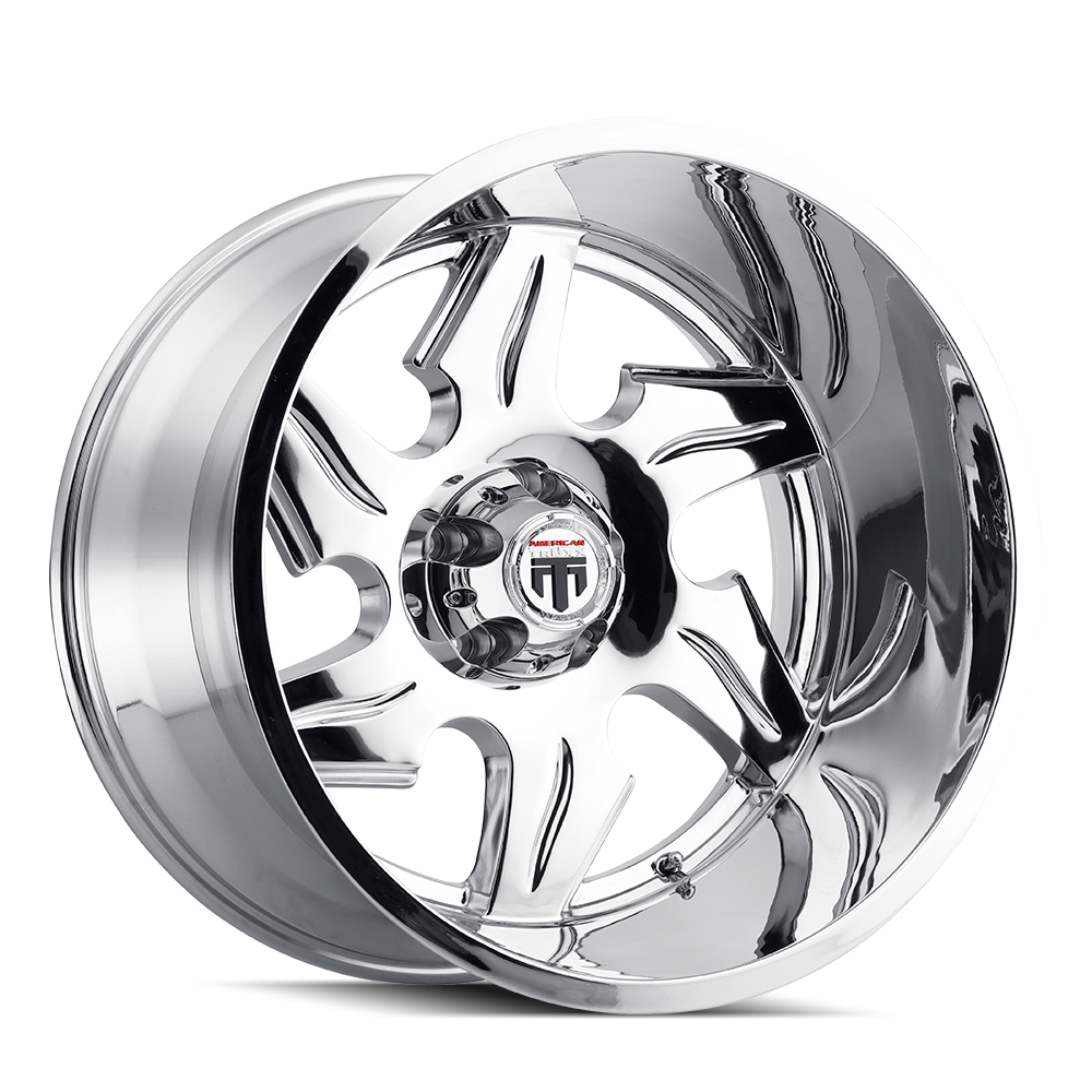 AMERICAN TRUXX NINJA CHROME 22x14.0 8x180 et-76 125.2