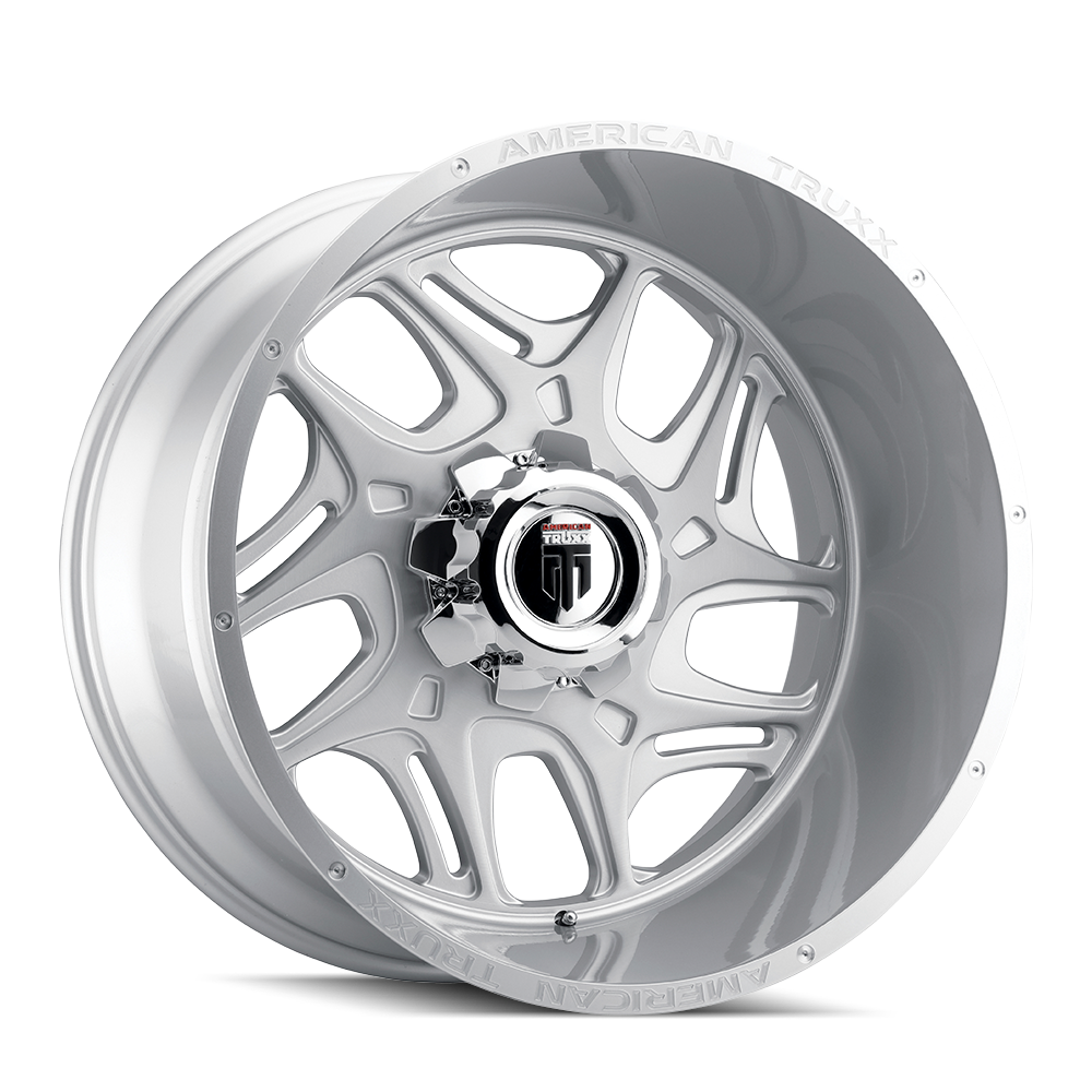 AMERICAN TRUXX SWEEP BRUSHED MILLED 24x14.0 5x127 et-76 78.1