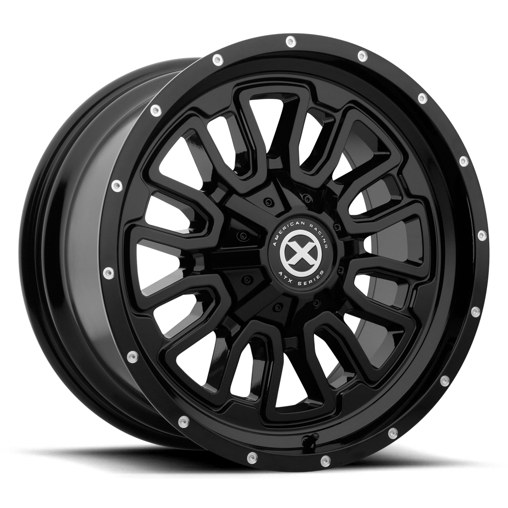 ATX Series AX203 GLOSS BLACK 16X8 BLANK et-6 78.1