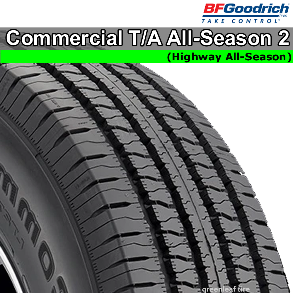 BFGoodrich Commercial T/A All-Season 2 LT225/75R16/E 115/112R