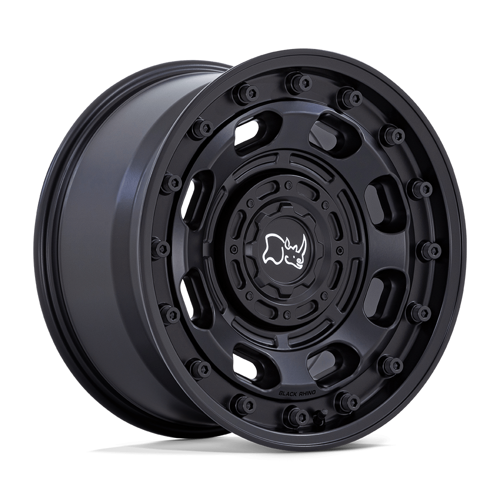 Black Rhino ATLAS MATTE BLACK 16X8 BLANK et38 72.56