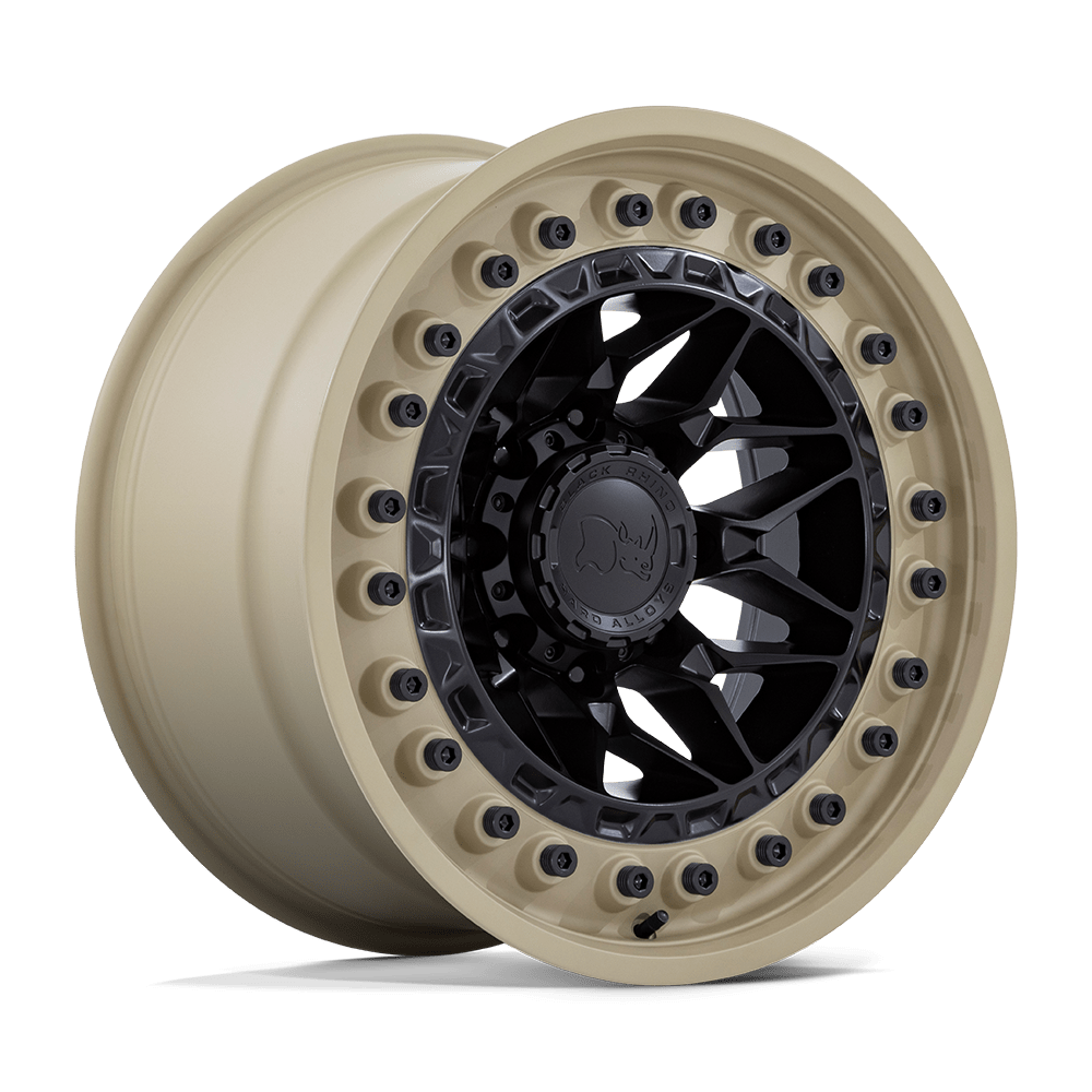 Black Rhino ALPHA MATTE BLACK W/ SAND LIP 18X9 8x170 et20 125.1