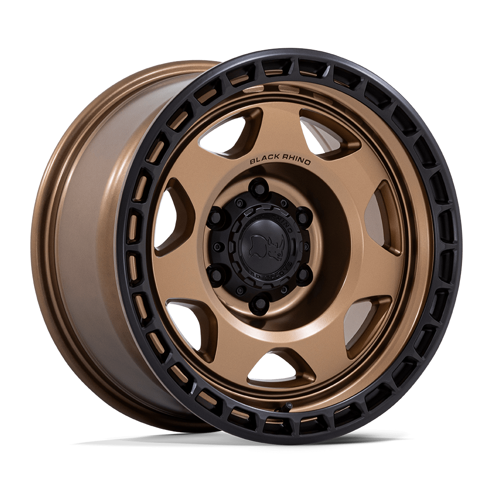 Black Rhino BR018 VOYAGER MATTE BRONZE W/ M-BLACK LIP 17X8.5 6x114.3 et-10 66.06