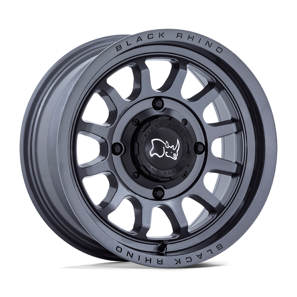 Black Rhino Powersports RAPID UTV GLOSS GUNMETAL 14X7 4x110 et10 86