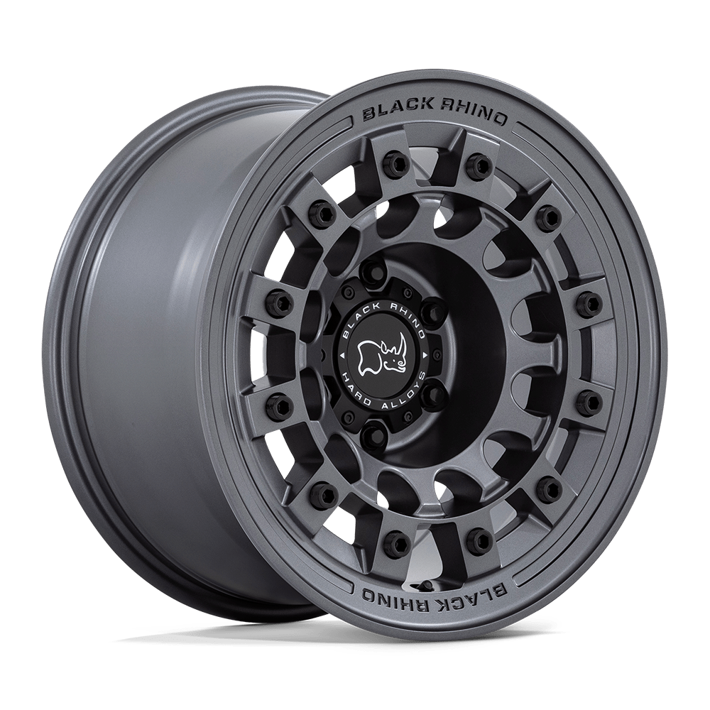 Black Rhino FUJI MATTE GUNMETAL 17X9 6x139.7 et-12 106.1