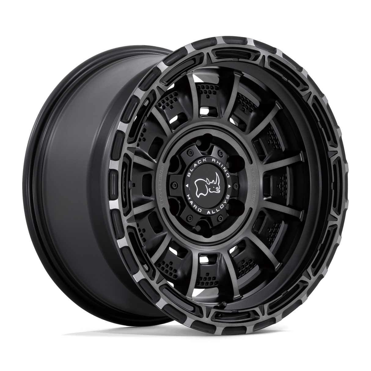 Black Rhino LEGION MATTE BLACK GRAY TINT 20X10 6x139.7 et-18 106.1