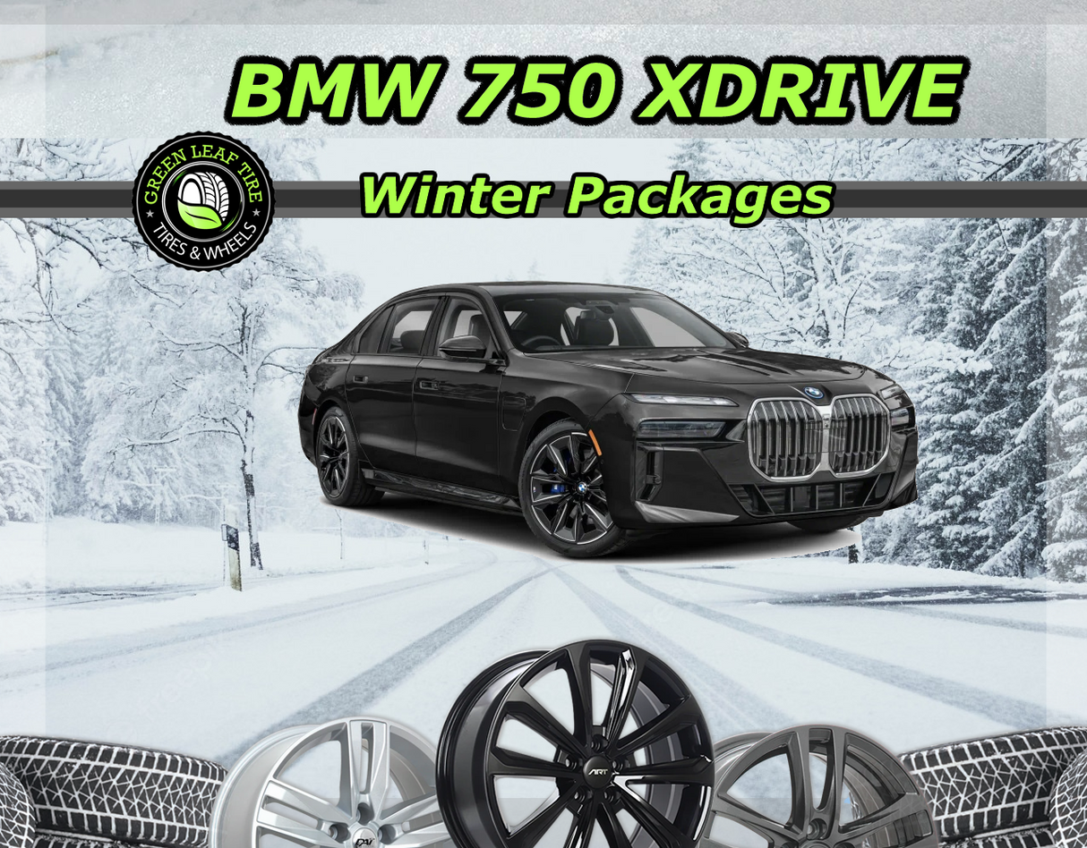 BMW 750E XDRIVE Winter Tire Package 19"Alloy + 235/55R19 Nexen