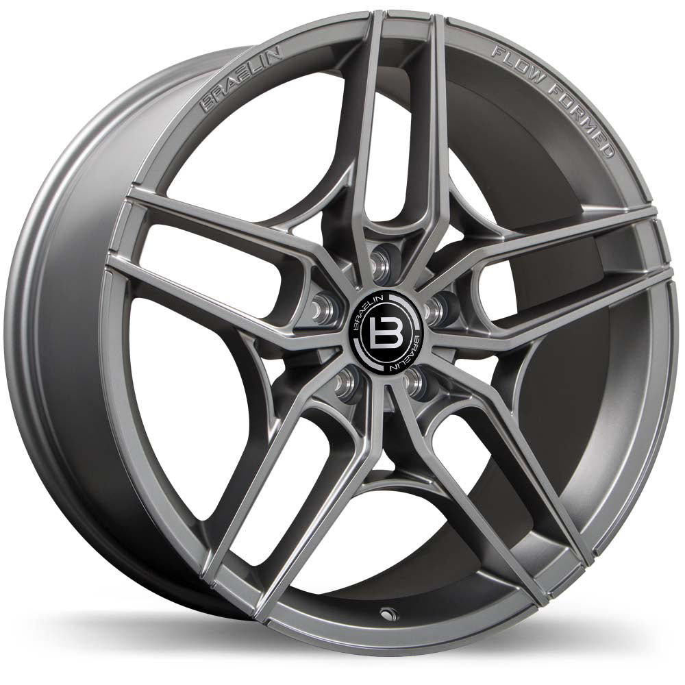 Braelin BR12 Satin Charcoal 19x9.0 5x108 et40 67.1 BR12-1990-31GT+40C671