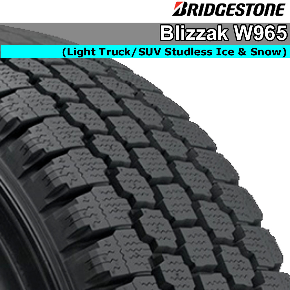 Bridgestone BLIZZAK W965 LT225/75R16 115Q 10Ply