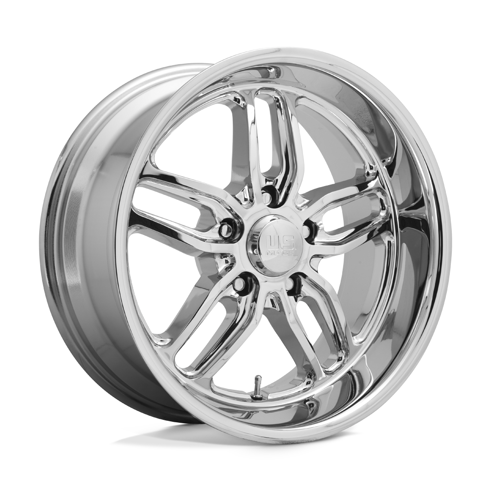 US Mag 1PC U127 CTEN CHROME PLATED 18X8 5x120.65 et1 72.56
