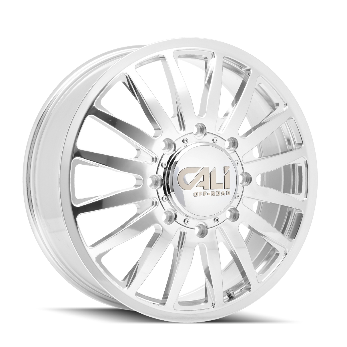 CALI OFF-ROAD SUMMIT DUALLY POLISHED 20x8.25 8x165.1 et-192 121.3