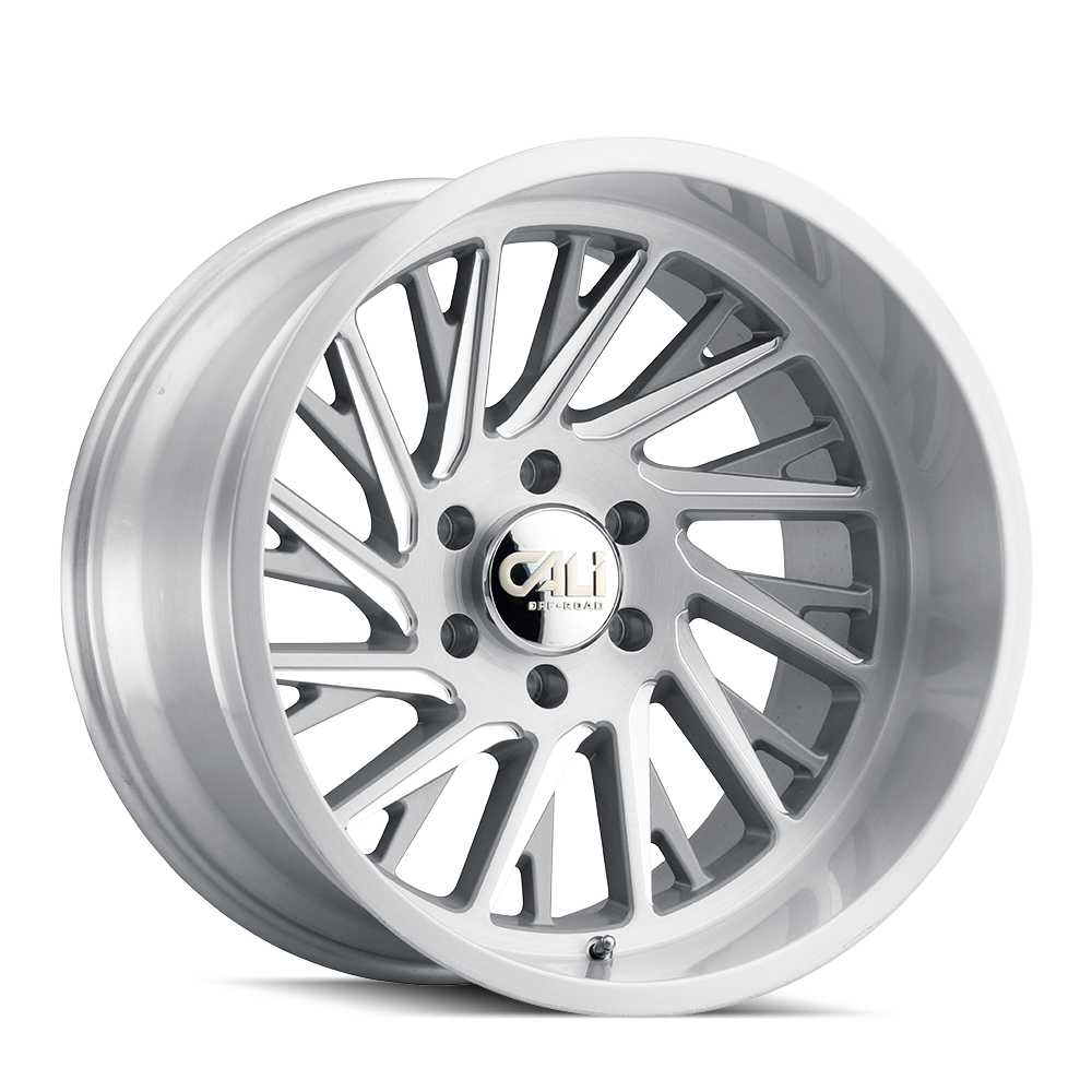 CALI OFF-ROAD PURGE BRUSHED & CLEAR COATED 24x14.0 6x139.7 et-76 106