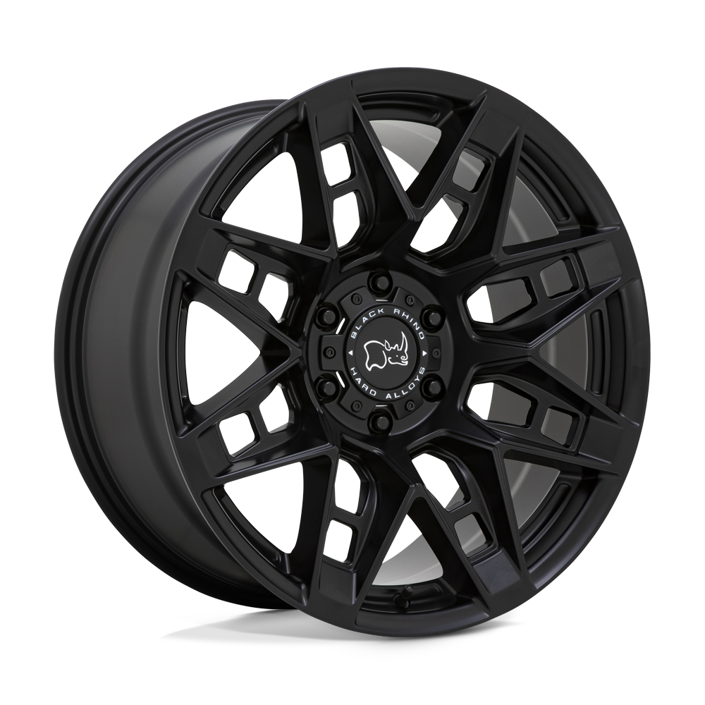 Black Rhino CAPROCK MATTE BLACK 18X9.5 5x150 et12 110.1