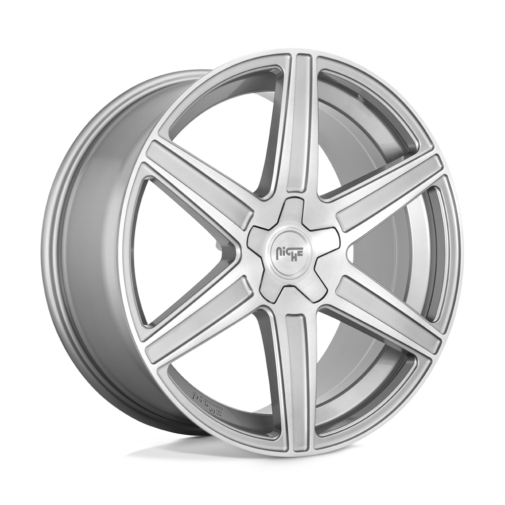 Niche 1PC M241 CARINA ANTHRACITE & BRUSHED TINTED CLEAR 20X9 5x112 et27 66.56