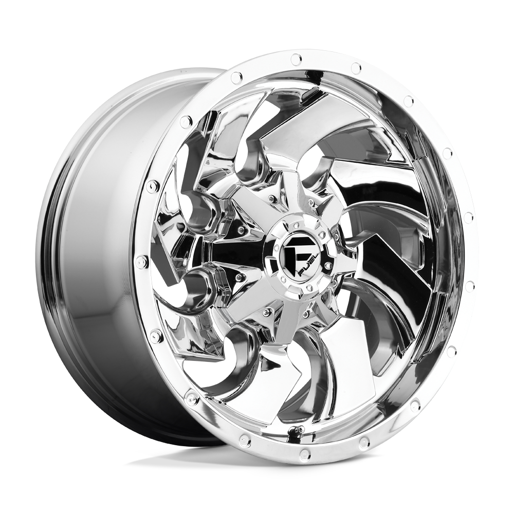 Fuel 1PC D573 CLEAVER CHROME PLATED 22X12 6x135/6x139.7 et-44 106.1