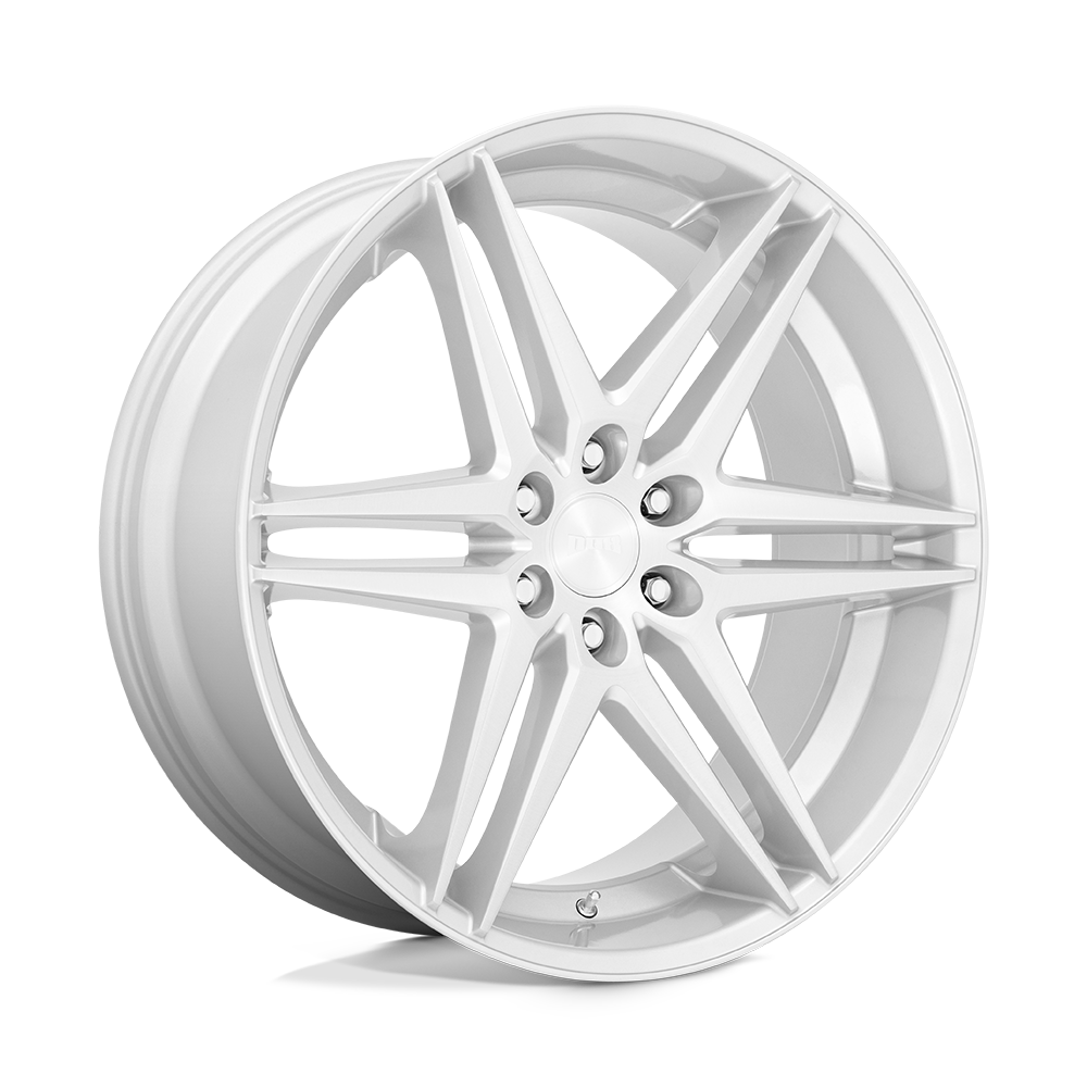 DUB 1PC S270 DIRTY DOG SILVER W/ BRUSHED FACE 24X10 6x135 et30 87.1