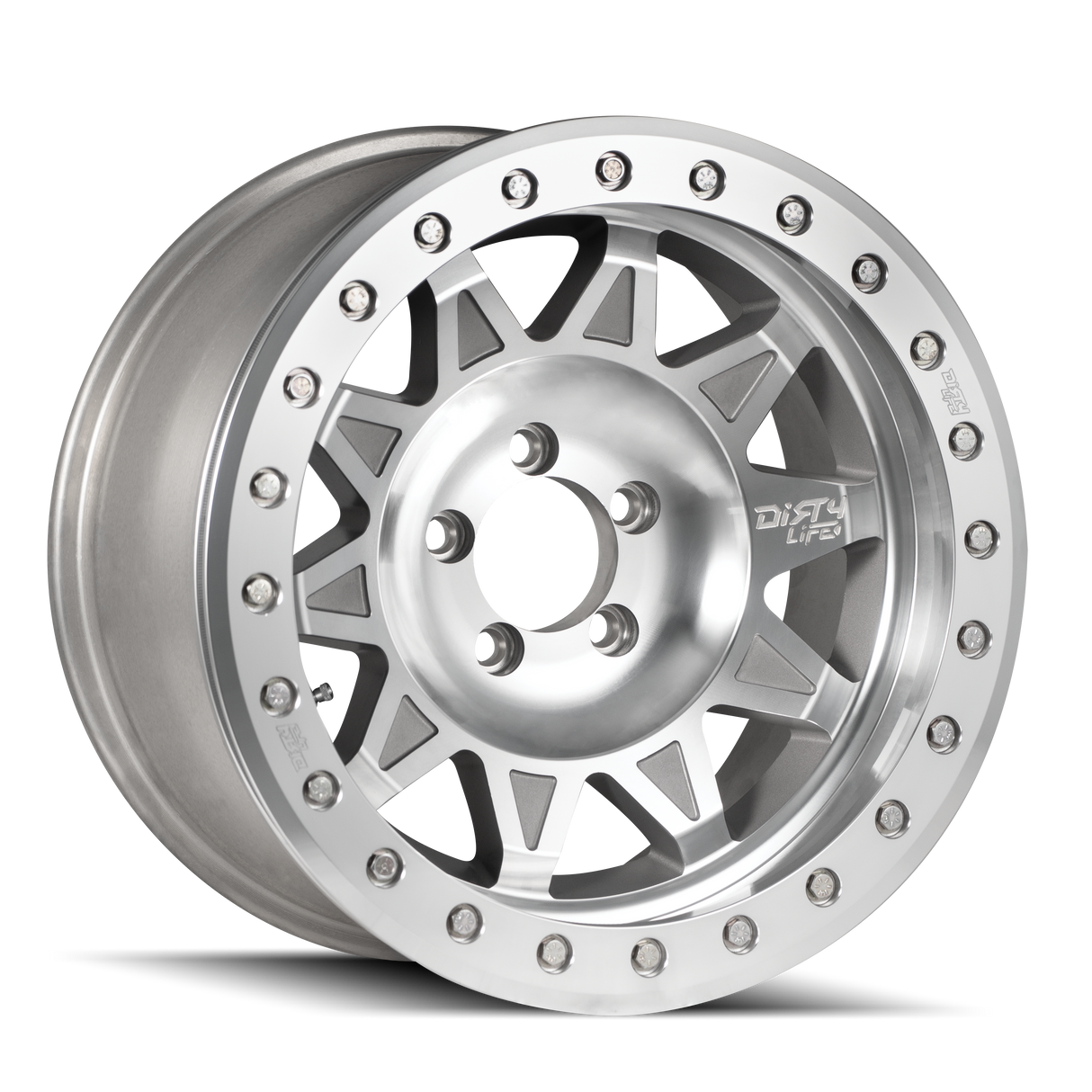 DIRTY LIFE ROADKILL RACE MACHINED 17x9.0 5x139.7 et-14 108