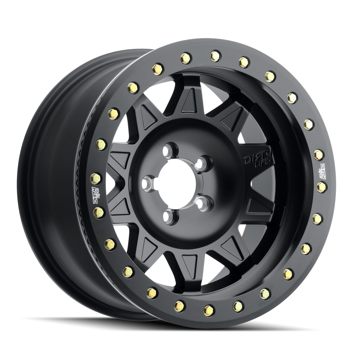 DIRTY LIFE ROADKILL RACE SATIN BLACK 14x7.0 4x156 et13 131.1