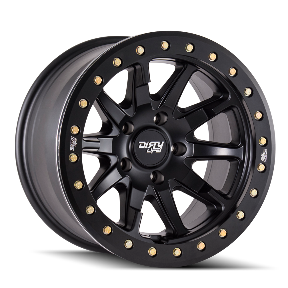 DIRTY LIFE DT-2 SATIN BLACK 20x9.0 8x165.1 et0 130.8